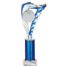 Frenzy Multisport Tube Trophy Silver & Blue 290mm