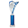 Frenzy Multisport Tube Trophy Silver & Blue 315mm