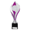 Volcano Trophy Silver & Purple 260mm