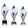 Volcano Trophy Silver & Blue