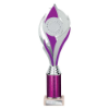 Volcano Multisport Tube Trophy Silver & Purple 310mm