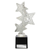 Trinity Star Multisport Plastic Trophy Silver 215mm
