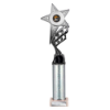 Innov8 Multisport Tube Trophy Silver & Black 350mm