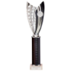 Glamstar Plastic Tube Trophy Black 365mm