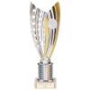 Glamstar Plastic Tube Trophy Silver 240mm