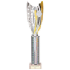 Glamstar Plastic Tube Trophy Silver 365mm
