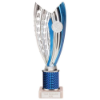 Glamstar Plastic Tubed Trophy Blue 240mm