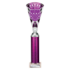 Cobra Star Multisport Tube Trophy Silver & Purple 355mm