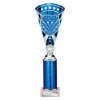 Cobra Star Multisport Tube Trophy Silver & Blue 305mm