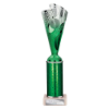 Rodeo Multisport Tube Trophy Silver & Green 290mm