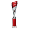 Predator Multisport Tube Trophy Silver & Red 335mm
