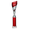 Predator Multisport Tube Trophy Silver & Red 360mm