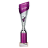 Predator Multisport Tube Trophy Silver & Purple 310mm
