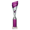 Predator Multisport Tube Trophy Silver & Purple 335mm