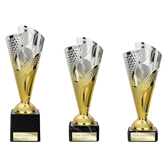 Rodeo Trophy Silver & Gold