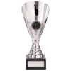 Rising Stars Premium Plastic Trophy Silver 185mm