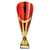 Rising Stars Deluxe Plastic Lazer Cup Gold & Red 295mm