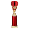 Rising Stars Plastic Trophy Red 280mm
