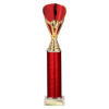 Rising Stars Plastic Trophy Red 330mm