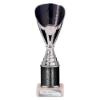 Rising Stars Plastic Trophy Black 230mm