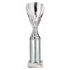 Rising Stars Plastic Trophy Silver 280mm
