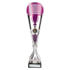 Eclectic Trophy Silver & Purple 345mm