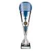 Eclectic Trophy Silver & Blue 330mm