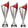 Nebula Trophy Silver & Red