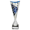 Vivid Trophy Silver & Blue 365mm
