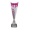 Garrison Plastic Laser Cut Cup Silver & Pink335mm