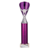 Rising Stars Plastic Trophy Purple 330mm