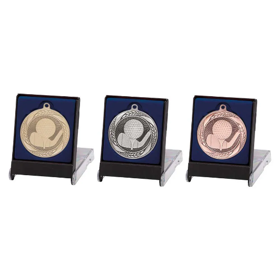 Typhoon Golf Medal & Box