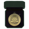 Superstar Golf Medal & Box Gold 60mm