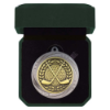 Superstar Golf Medal & Box Silver 60mm